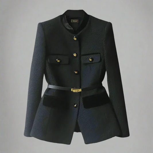 Beatrice Wollen Jas | Tijdloze Elegantie